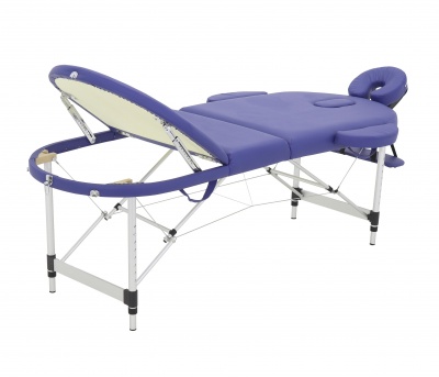 Массажный стол складной алюминиевый 3-х секционный JFAL03 М/К (МСТ-3310ВЛ) "Med-Mos" в магазине Склад Медтехники